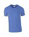 GILDAN SOFTSTYLE ADULT T-SHIRT 153gr, heather royal, S