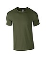 GILDAN SOFTSTYLE ADULT T-SHIRT 153gr, military green, S