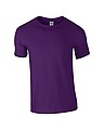 GILDAN SOFTSTYLE ADULT T-SHIRT 153gr, purple, S