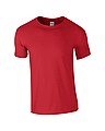 GILDAN SOFTSTYLE ADULT T-SHIRT 153gr, red, S