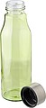 Glass and stainless steel bottle (500 ml)