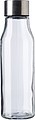 Glass and stainless steel bottle (500 ml)