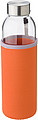 Glass bottle (500 ml) with neoprene sleeve