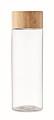Glass bottle 500ml, bamboo lid