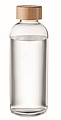 Glass bottle 650ml, bamboo lid