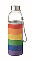 Glass bottle in pouch 500ml