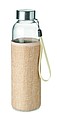 Glass bottle in pouch 500ml