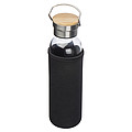 Glass bottle with neoprene sleeve, 600ml