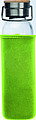 Glass bottle with neoprene sleeve, 600ml