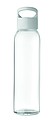Glass bottle with PP lid with hanging/ carrying loop. Capacity 470 ml.
