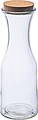 Glass Carafe with cork lid