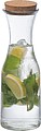 Glass Carafe with cork lid