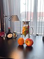 Glass carafe