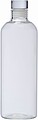 Glass drinking bottle, 750 ml