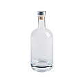 Glass drinking bottle PEARLY