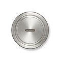 Glass Lunch Bowl 750ml, silver