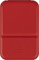 Glass mirror Mio, red