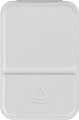Glass mirror Mio, white