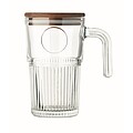 Glass mug 450ml, transparent