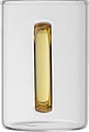 Glass Mug with colored Handle