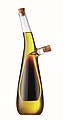 Glass oil and vinegar bottle