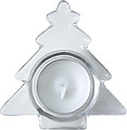 Glass tea light holder Casey