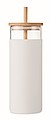 Glass tumbler 450ml bamboo lid