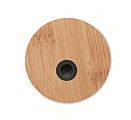 Glass tumbler 450ml bamboo lid