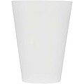 Glastonbury 300 ml reusable plastic cup, frosted clear
