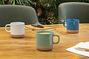 Glazed ceramic mug