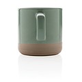Glazed ceramic mug