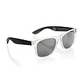 Gleam RCS recycled PC mirror lens sunglasses, black