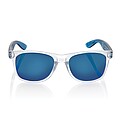 Gleam RCS recycled PC mirror lens sunglasses, blue