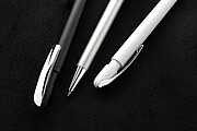 Glide GRS certified R-ABS Metal Clip Pen, black