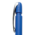 Glide GRS certified R-ABS Metal Clip Pen, blue
