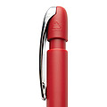 Glide GRS certified R-ABS Metal Clip Pen, red