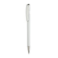 Glide GRS certified R-ABS Metal Clip Pen, white