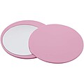 Glider slider makeup mirror, light pink