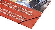 Glued notepads with cover