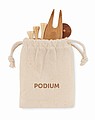 Golf accessories set in pouch
