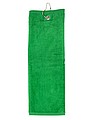 Golf towel 40 x 50 cm, 450 gr/m2 B.Green