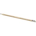 Graffo pencil with eraser, natural
