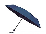 GRANADOS Folding umbrella with black inner part, dark blue