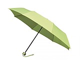 GRANADOS Folding umbrella with black inner part, light green