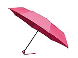 GRANADOS Folding umbrella with black inner part, pink