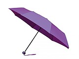 GRANADOS Folding umbrella with black inner part, purple