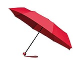 GRANADOS Folding umbrella with black inner part, red