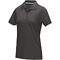 Graphite short sleeve women’s GOTS organic polo
