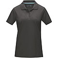 Graphite short sleeve women’s GOTS organic polo