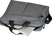 Grey laptop bag